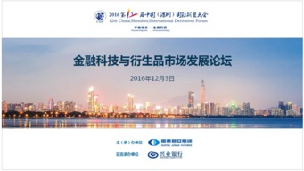 聚焦金融科技，擁抱技術變革，驅動衍生品市場高質量發展